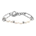 Sterling Silver Pearl Bracelet