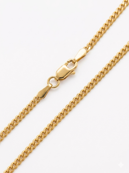 10K Yellow Gold American Cuban Chain