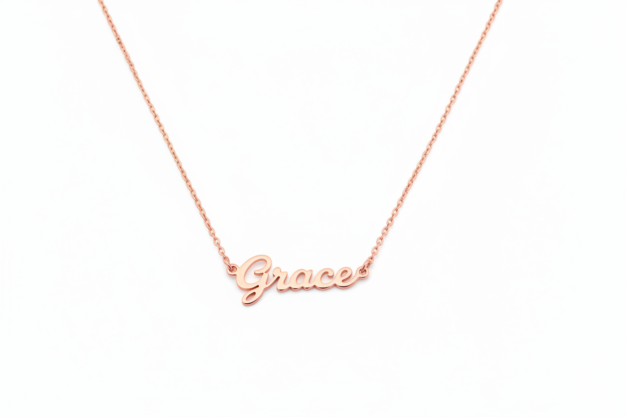 14K Name Necklace