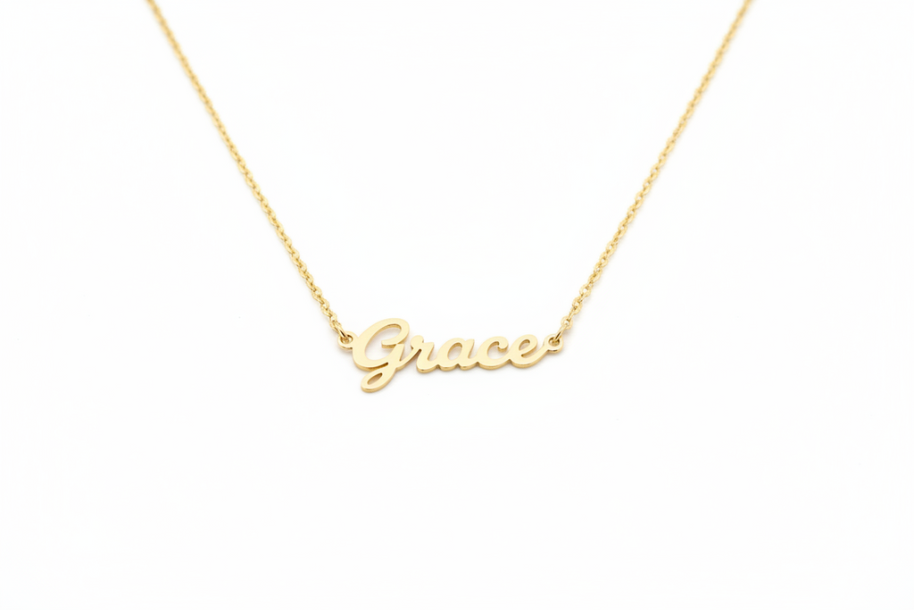14K Name Necklace
