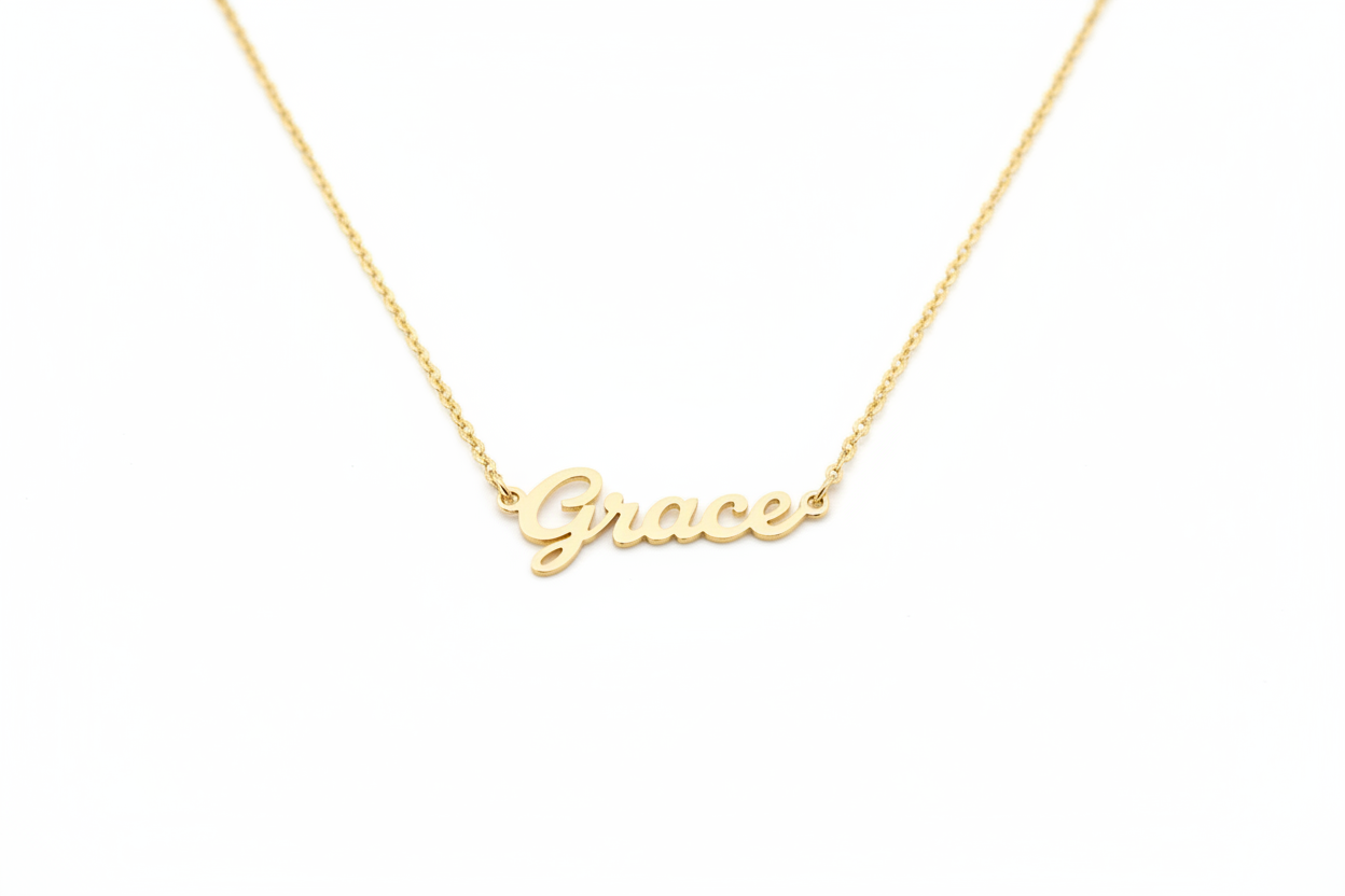 14K Name Necklace